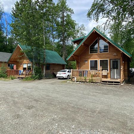 Talkeetna Log Cabin With Hot Tub Unit 2 Exterior photo